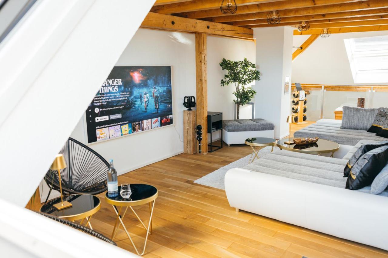 라벤스부르크 Heimatel - Luxury Penthouse Loft 아파트 외부 사진