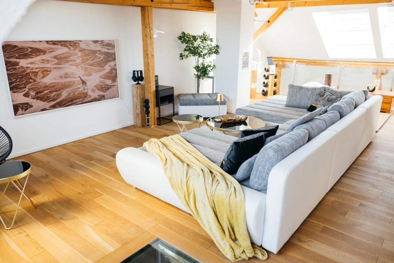 라벤스부르크 Heimatel - Luxury Penthouse Loft 아파트 외부 사진