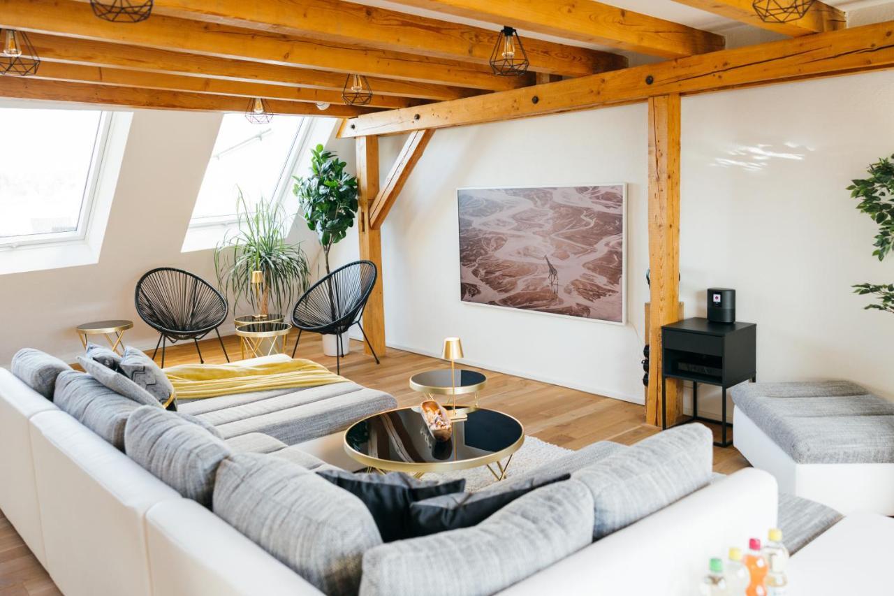 라벤스부르크 Heimatel - Luxury Penthouse Loft 아파트 외부 사진
